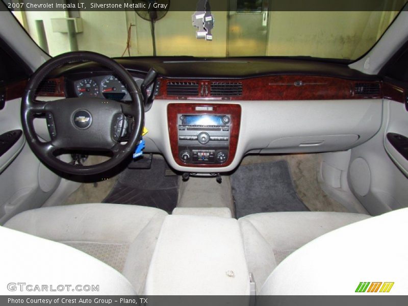 Silverstone Metallic / Gray 2007 Chevrolet Impala LT