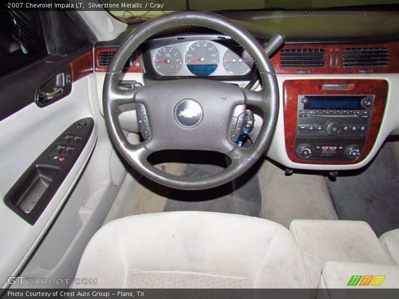 Silverstone Metallic / Gray 2007 Chevrolet Impala LT