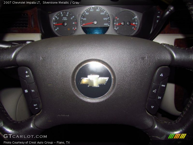 Silverstone Metallic / Gray 2007 Chevrolet Impala LT