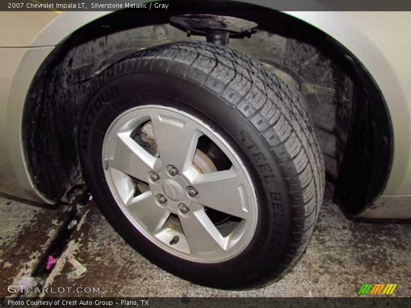 Silverstone Metallic / Gray 2007 Chevrolet Impala LT