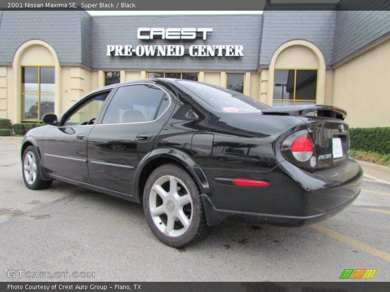 Super Black / Black 2001 Nissan Maxima SE