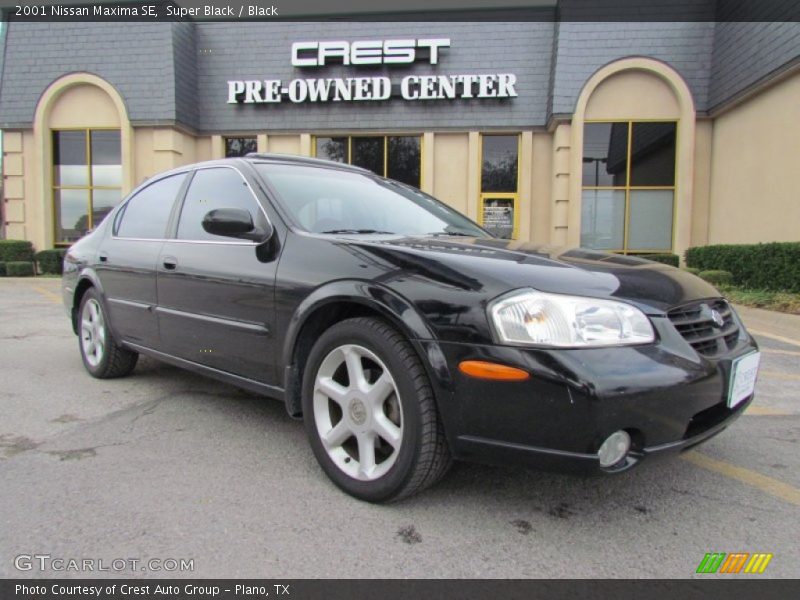 Super Black / Black 2001 Nissan Maxima SE