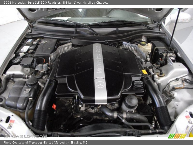  2002 SLK 320 Roadster Engine - 3.2 Liter SOHC 18-Valve V6