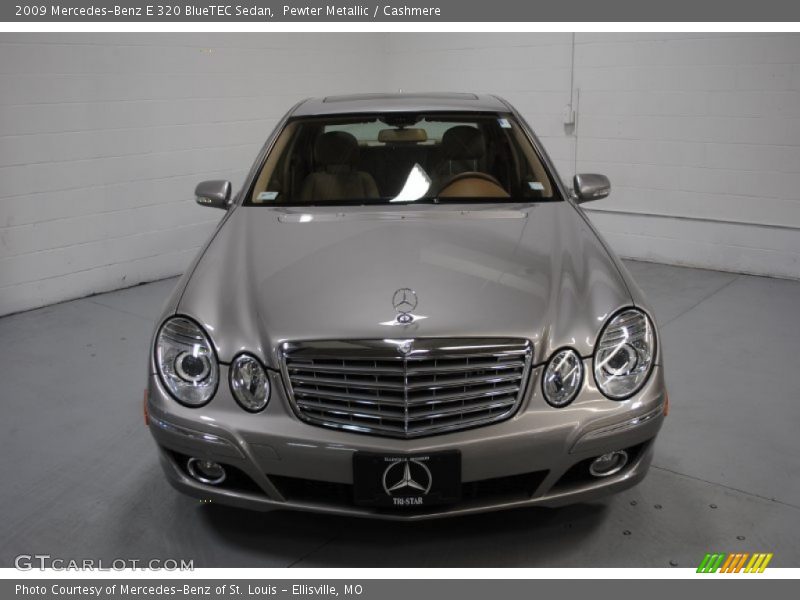 Pewter Metallic / Cashmere 2009 Mercedes-Benz E 320 BlueTEC Sedan