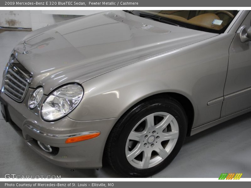 Pewter Metallic / Cashmere 2009 Mercedes-Benz E 320 BlueTEC Sedan