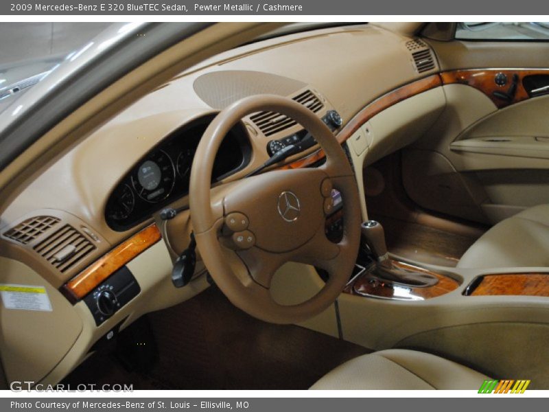 Pewter Metallic / Cashmere 2009 Mercedes-Benz E 320 BlueTEC Sedan