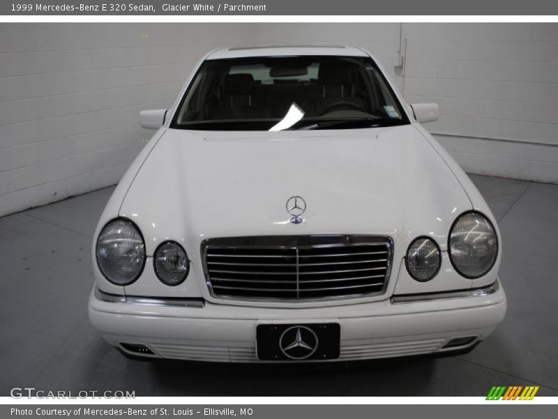 Glacier White / Parchment 1999 Mercedes-Benz E 320 Sedan
