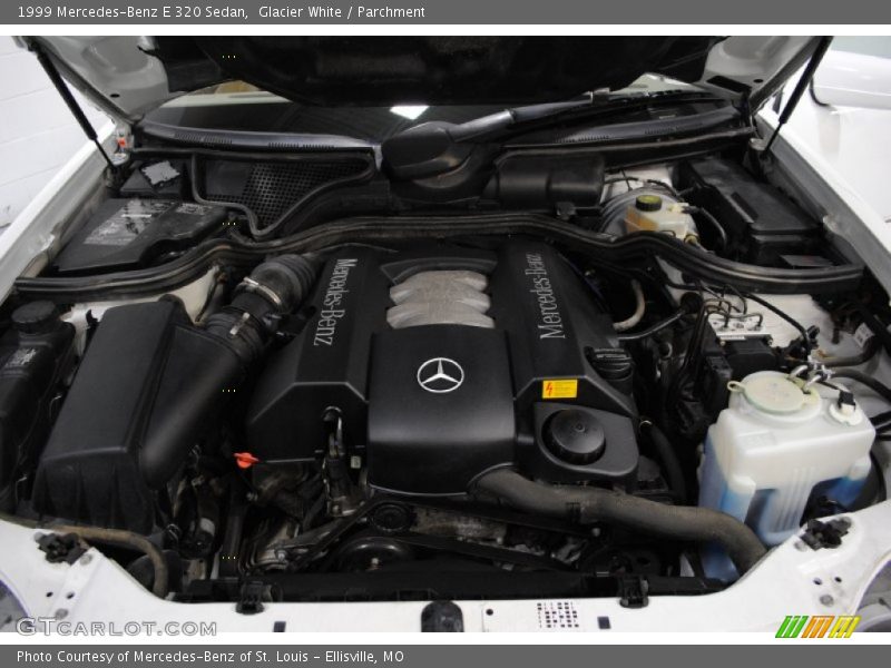 Glacier White / Parchment 1999 Mercedes-Benz E 320 Sedan