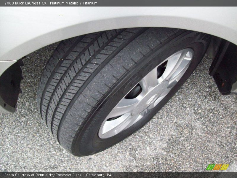 Platinum Metallic / Titanium 2008 Buick LaCrosse CX