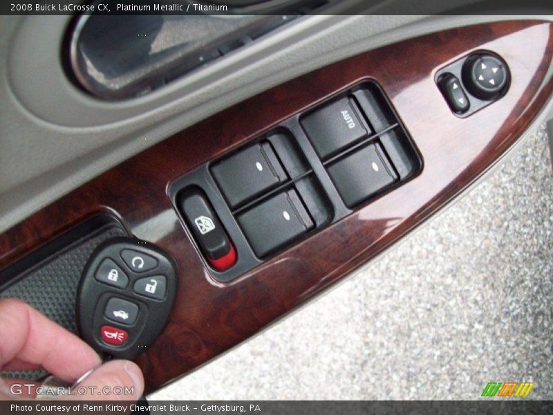 Platinum Metallic / Titanium 2008 Buick LaCrosse CX