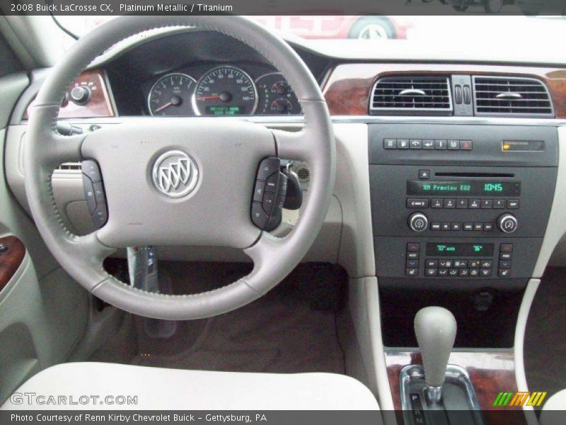 Platinum Metallic / Titanium 2008 Buick LaCrosse CX