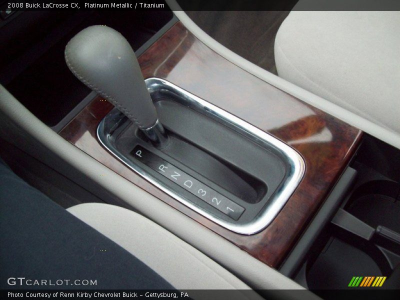 Platinum Metallic / Titanium 2008 Buick LaCrosse CX