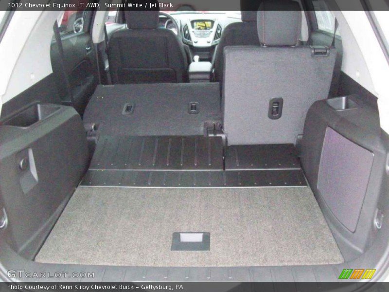 Summit White / Jet Black 2012 Chevrolet Equinox LT AWD