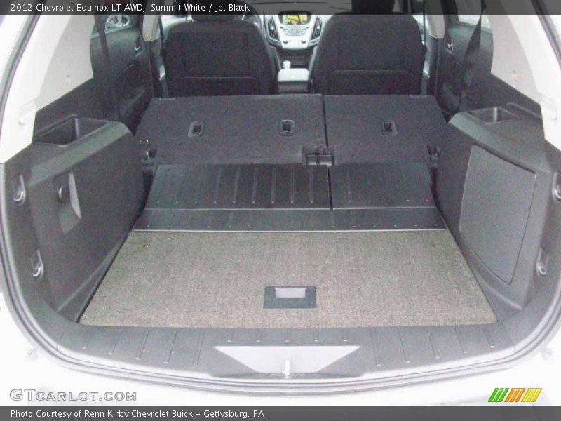 Summit White / Jet Black 2012 Chevrolet Equinox LT AWD