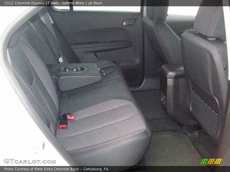 Summit White / Jet Black 2012 Chevrolet Equinox LT AWD