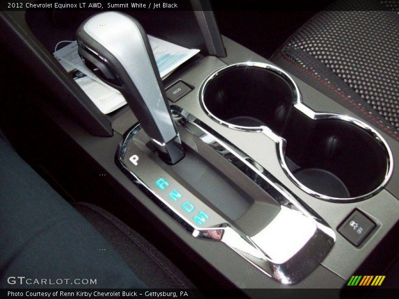 Summit White / Jet Black 2012 Chevrolet Equinox LT AWD