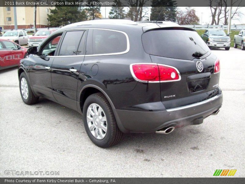 Carbon Black Metallic / Ebony/Ebony 2011 Buick Enclave CXL