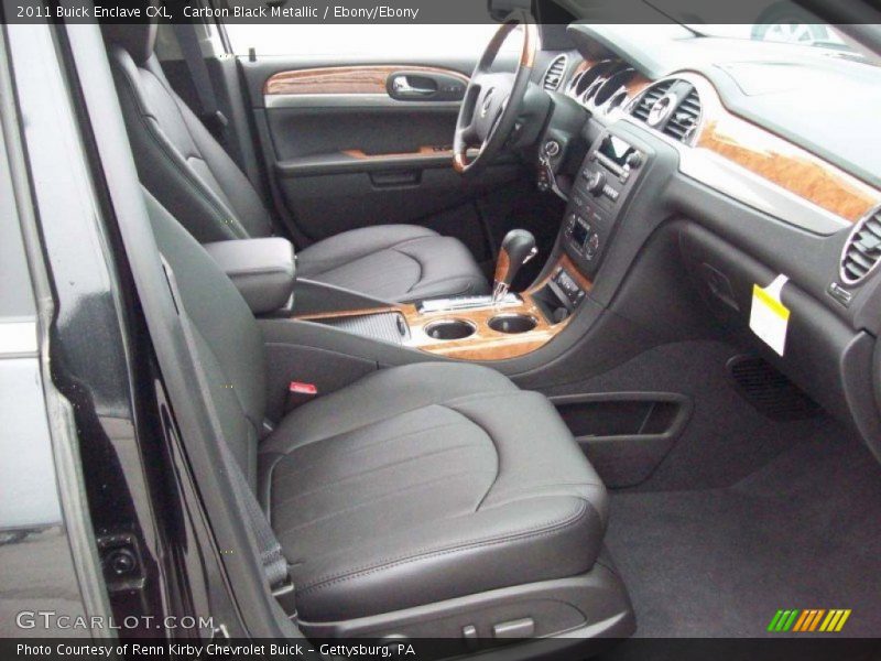 Carbon Black Metallic / Ebony/Ebony 2011 Buick Enclave CXL