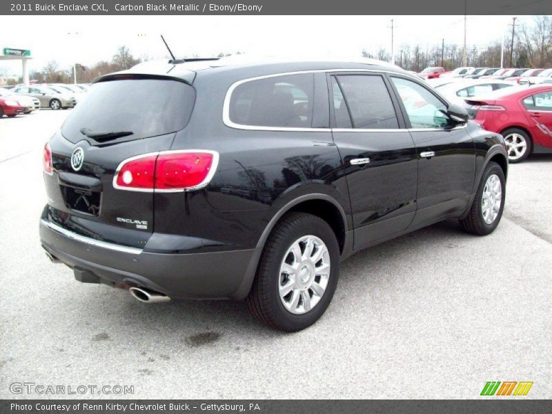Carbon Black Metallic / Ebony/Ebony 2011 Buick Enclave CXL
