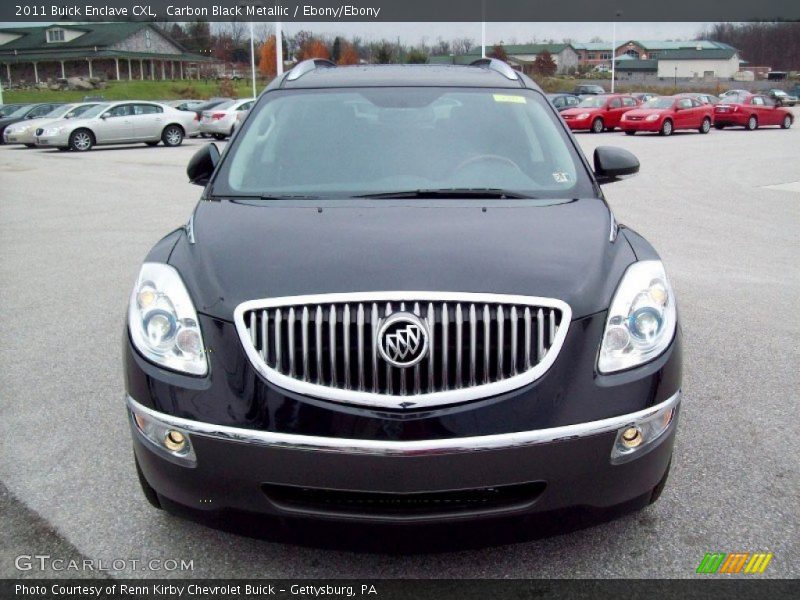 Carbon Black Metallic / Ebony/Ebony 2011 Buick Enclave CXL