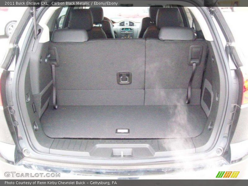 Carbon Black Metallic / Ebony/Ebony 2011 Buick Enclave CXL