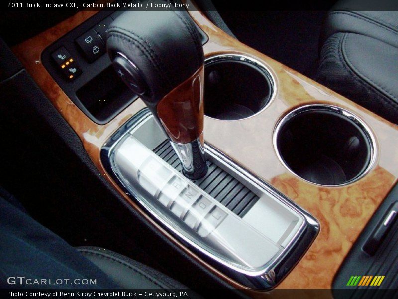 Carbon Black Metallic / Ebony/Ebony 2011 Buick Enclave CXL