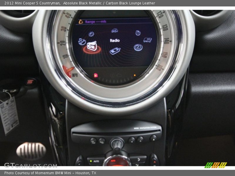 Absolute Black Metallic / Carbon Black Lounge Leather 2012 Mini Cooper S Countryman