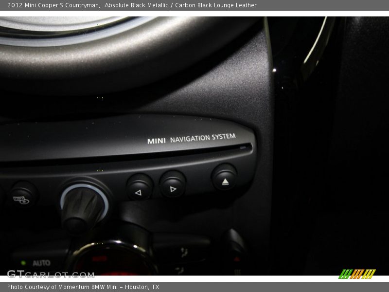 Absolute Black Metallic / Carbon Black Lounge Leather 2012 Mini Cooper S Countryman