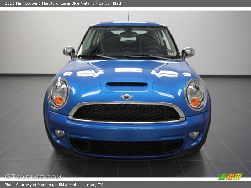 Laser Blue Metallic / Carbon Black 2012 Mini Cooper S Hardtop