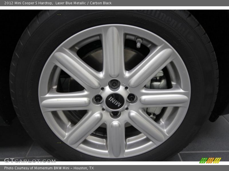 Laser Blue Metallic / Carbon Black 2012 Mini Cooper S Hardtop