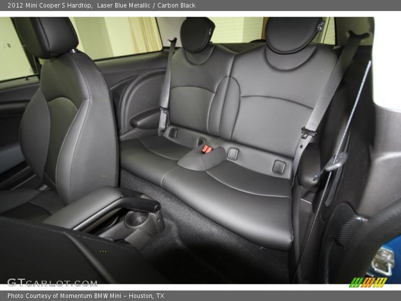 Laser Blue Metallic / Carbon Black 2012 Mini Cooper S Hardtop