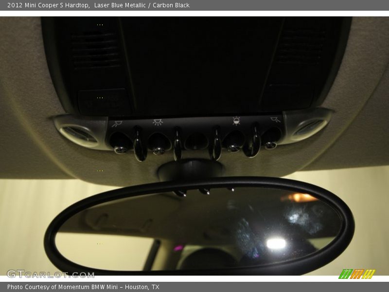 Laser Blue Metallic / Carbon Black 2012 Mini Cooper S Hardtop