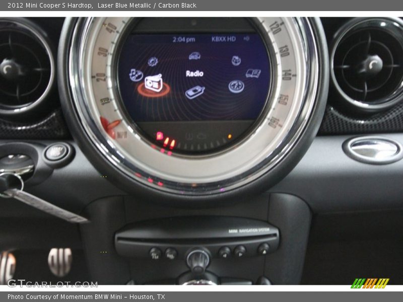 Laser Blue Metallic / Carbon Black 2012 Mini Cooper S Hardtop
