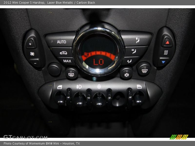 Laser Blue Metallic / Carbon Black 2012 Mini Cooper S Hardtop