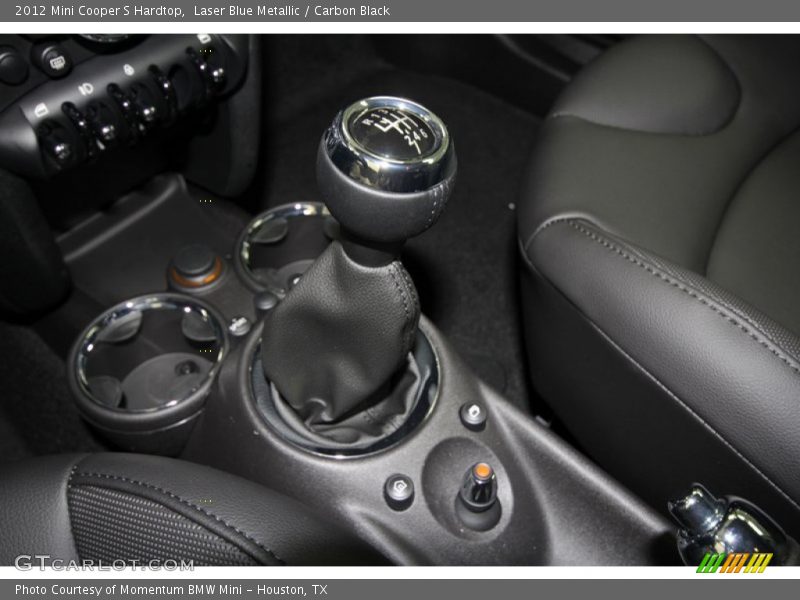 Laser Blue Metallic / Carbon Black 2012 Mini Cooper S Hardtop