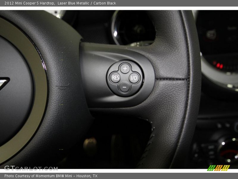 Laser Blue Metallic / Carbon Black 2012 Mini Cooper S Hardtop