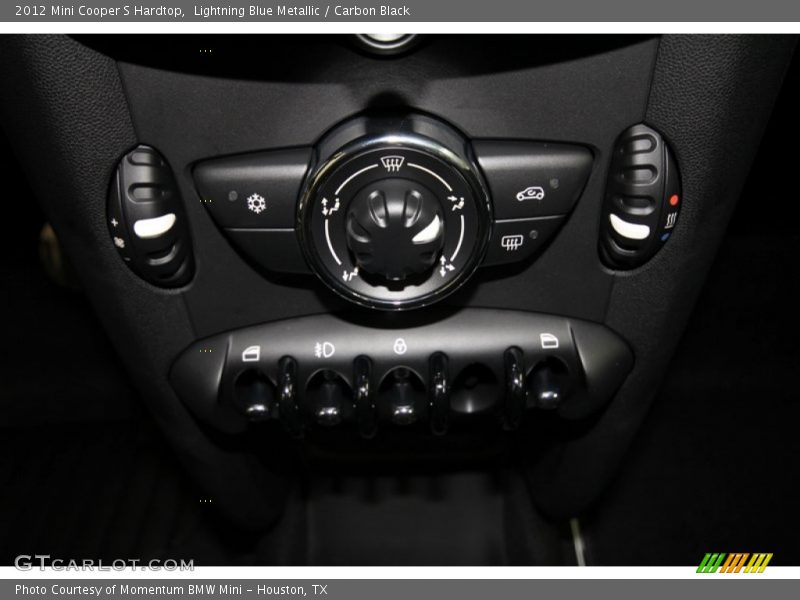 Lightning Blue Metallic / Carbon Black 2012 Mini Cooper S Hardtop