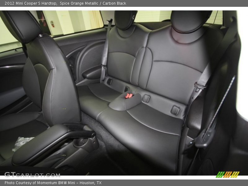 Spice Orange Metallic / Carbon Black 2012 Mini Cooper S Hardtop