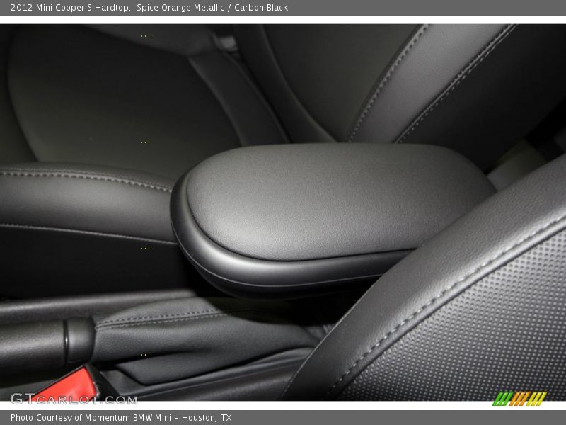 Spice Orange Metallic / Carbon Black 2012 Mini Cooper S Hardtop