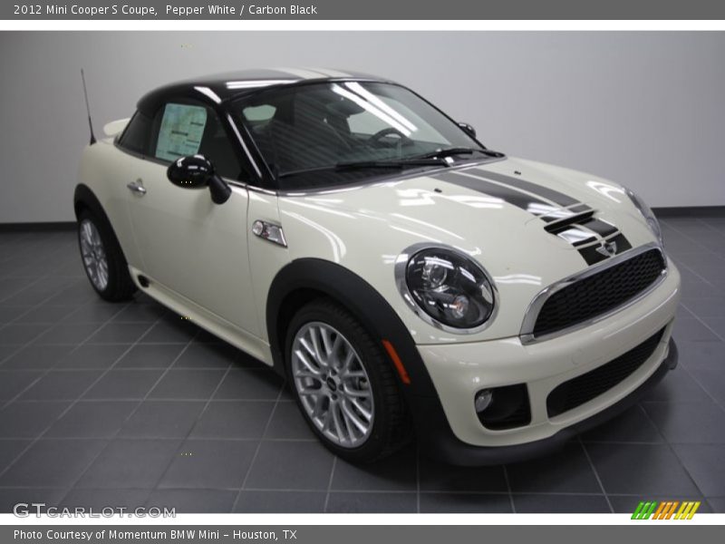  2012 Cooper S Coupe Pepper White