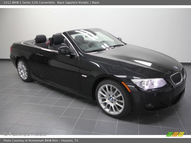 Front 3/4 View of 2012 3 Series 328i Convertible