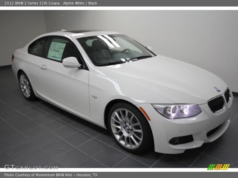 Front 3/4 View of 2012 3 Series 328i Coupe