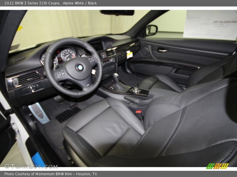 Alpine White / Black 2012 BMW 3 Series 328i Coupe