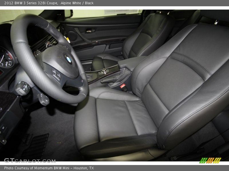 Alpine White / Black 2012 BMW 3 Series 328i Coupe
