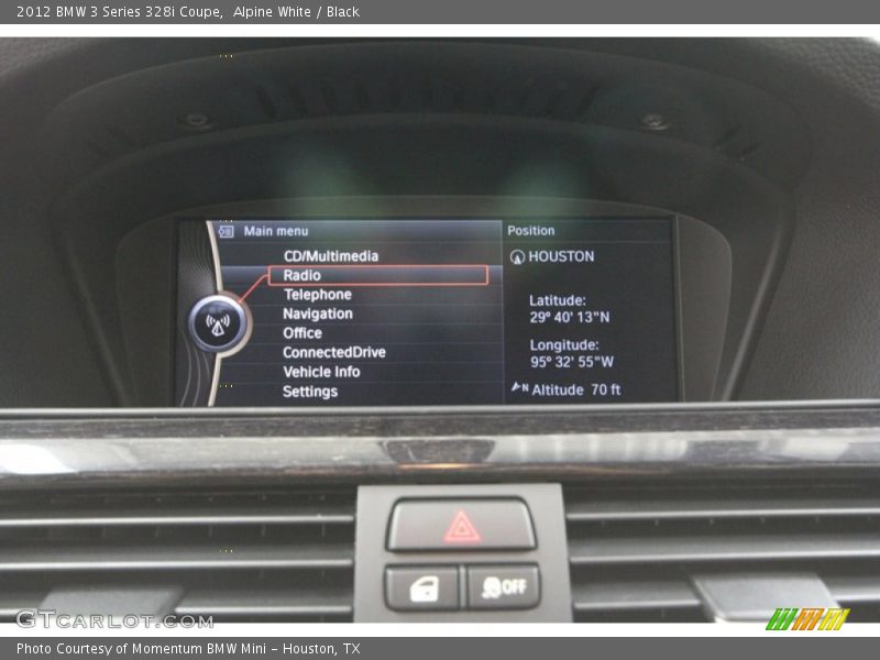 Alpine White / Black 2012 BMW 3 Series 328i Coupe