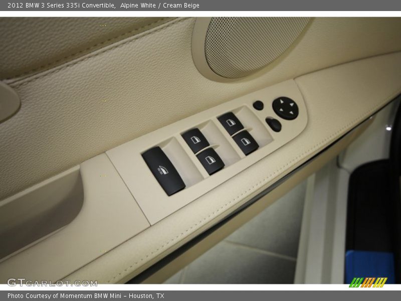 Alpine White / Cream Beige 2012 BMW 3 Series 335i Convertible