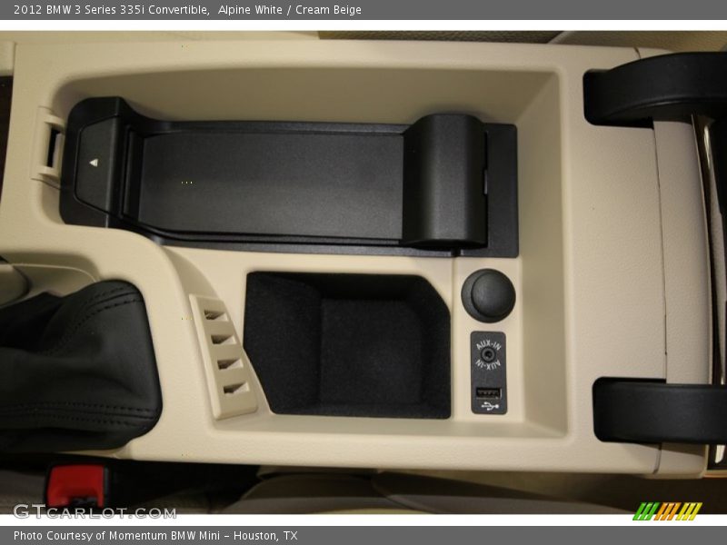 Alpine White / Cream Beige 2012 BMW 3 Series 335i Convertible