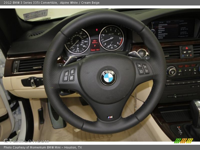  2012 3 Series 335i Convertible Steering Wheel