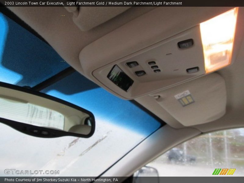 Light Parchment Gold / Medium Dark Parchment/Light Parchment 2003 Lincoln Town Car Executive