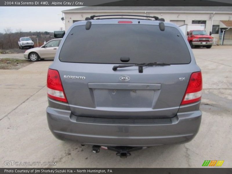 Alpine Gray / Gray 2004 Kia Sorento EX 4WD